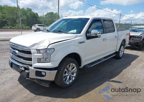 2015 Ford F-150 Lariat from USA, damaged, VIN 1FTEW1EF0FFA72877